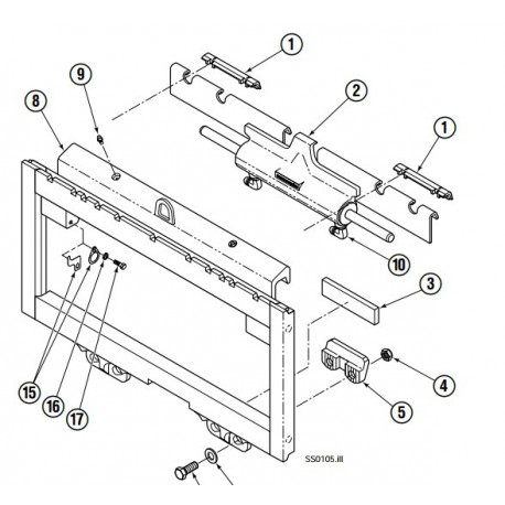 Patin Inferior CASCADE